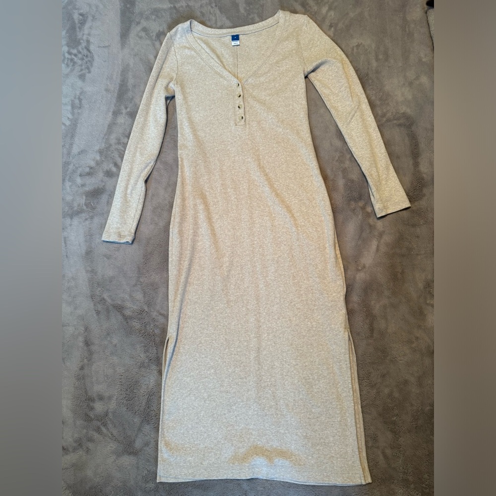 Old Navy Rib Midi Dress